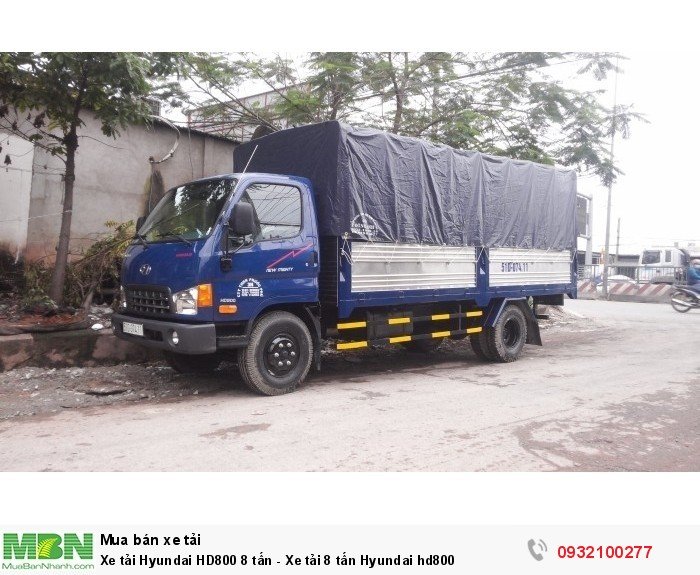 Xe tải Hyundai HD800 8 tấn - Xe tải 8 tấn Hyundai hd800