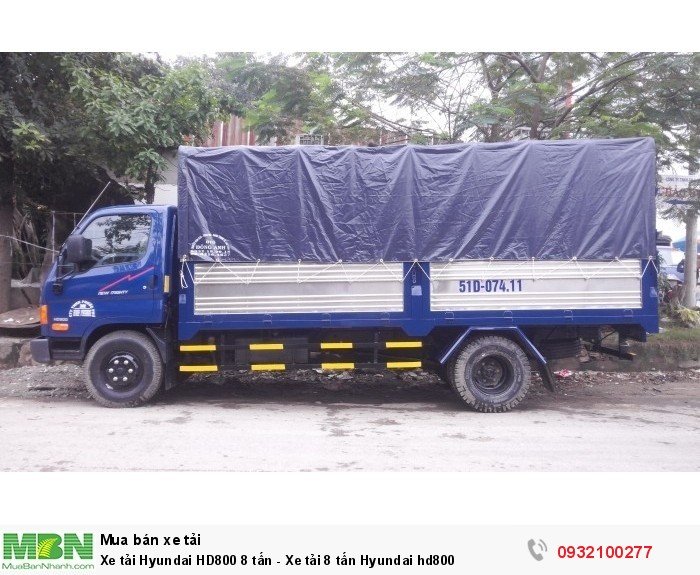 Xe tải Hyundai HD800 8 tấn - Xe tải 8 tấn Hyundai hd800