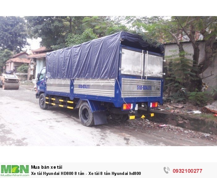Xe tải Hyundai HD800 8 tấn - Xe tải 8 tấn Hyundai hd800