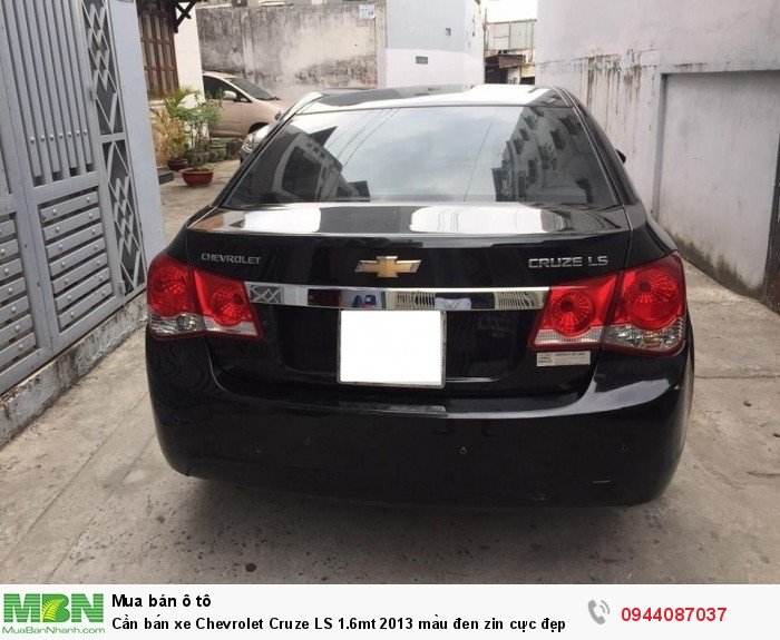 Cần bán xe Chevrolet Cruze LS 1.6mt 2013 màu đen zin cực đẹp