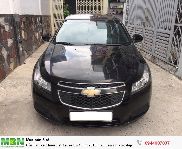 Cần bán xe Chevrolet Cruze LS 1.6mt 2013 màu đen zin cực đẹp