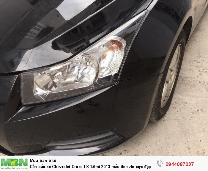 Cần bán xe Chevrolet Cruze LS 1.6mt 2013 màu đen zin cực đẹp