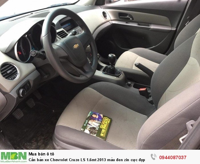 Cần bán xe Chevrolet Cruze LS 1.6mt 2013 màu đen zin cực đẹp