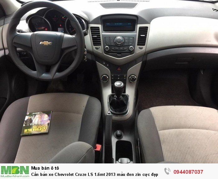 Cần bán xe Chevrolet Cruze LS 1.6mt 2013 màu đen zin cực đẹp