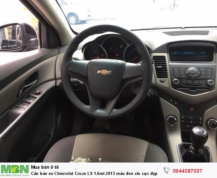 Cần bán xe Chevrolet Cruze LS 1.6mt 2013 màu đen zin cực đẹp
