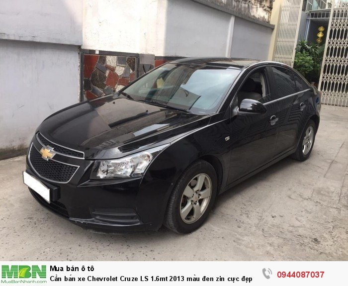 Cần bán xe Chevrolet Cruze LS 1.6mt 2013 màu đen zin cực đẹp