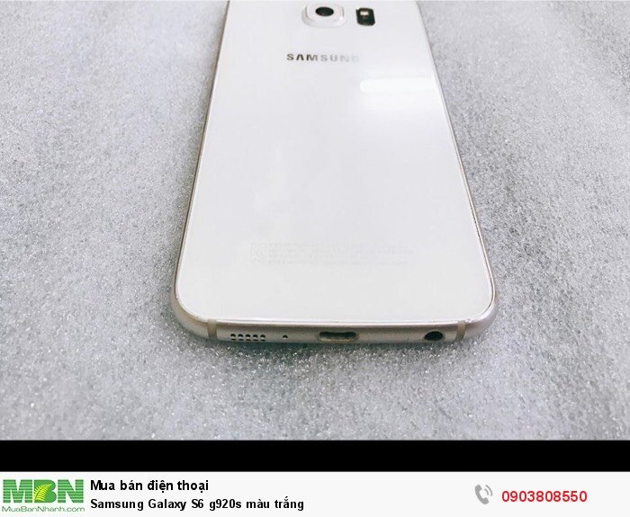 Samsung Galaxy S6 g920s màu trắng2
