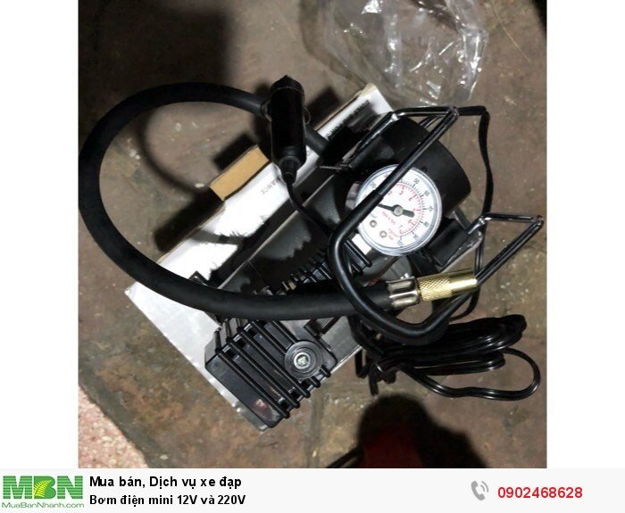 Bơm điện mini 12V và 220V