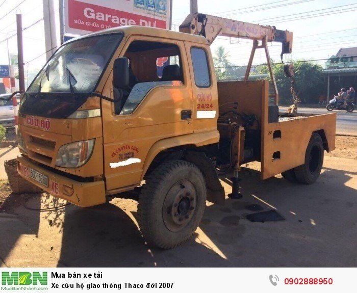 Xe tải cứu hộ giao thông Thaco đời 2007