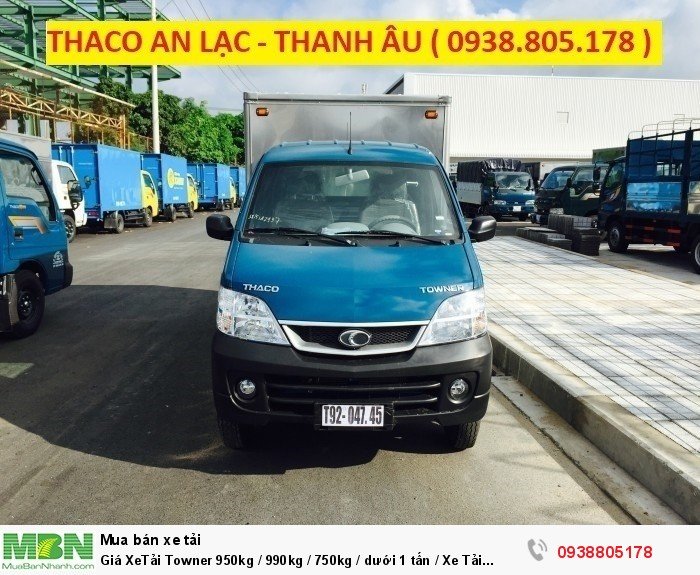 Giá XeTải Towner 950kg / 990kg / 750kg / dưới 1 tấn / Xe Tải Towner 950kg Động Cơ Suzuki ,Giá Tốt Tại Tphcm