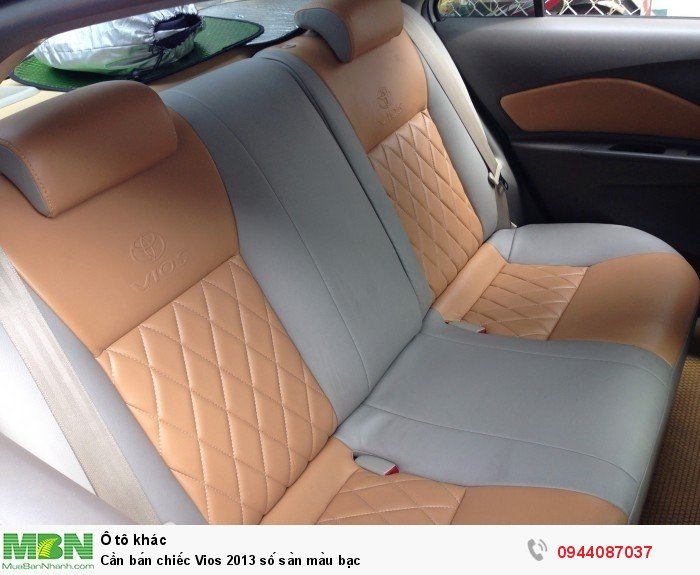 Cần bán chiếc Vios 2013 số sàn màu bạc