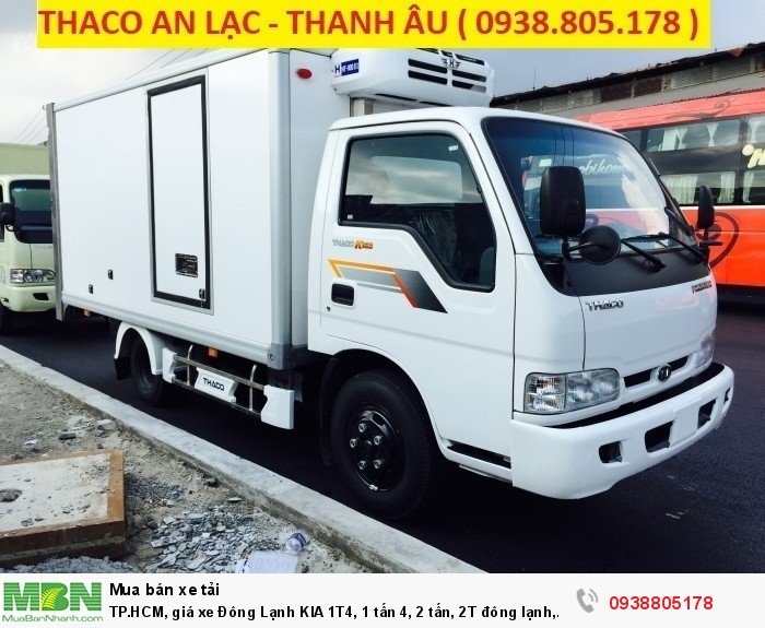 TP.HCM, giá xe Đông Lạnh KIA 1T4, 1 tấn 4, 2 tấn, 2T đông lạnh, xe đông lạnh k2700, k3000, đông lạnh, trả góp