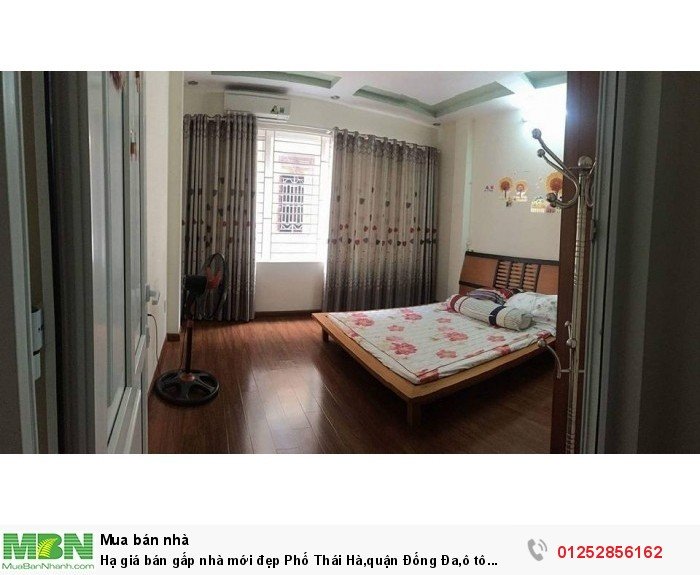 Hạ giá bán gấp nhà mới đẹp Phố Thái Hà,quận Đống Đa,ô tô tránh,văn phòng, có vỉa hè