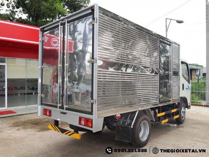 Bán Xe Tải Teraco 2T5 Thùng Kín, Thùng dài 3m8, Trả trước 5% Giao Xe Ngay