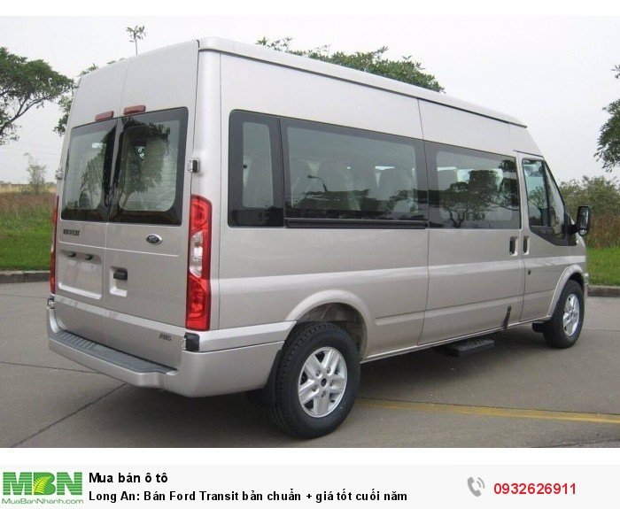 Long An: Bán Ford Transit bản chuẩn + giá tốt cuối năm