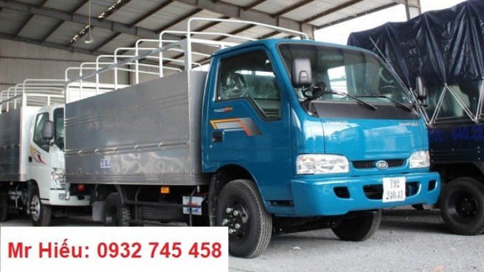 Giá xe tải Thaco K165 2,4 tấn, giá xe tải kia 2 tấn 4