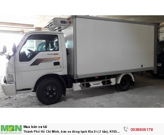 Thành Phố Hồ Chí Minh, bán xe đông lạnh Kia 2t ( 2 tấn), K165 đông lạnh 2t, xe tải đông lạnh.