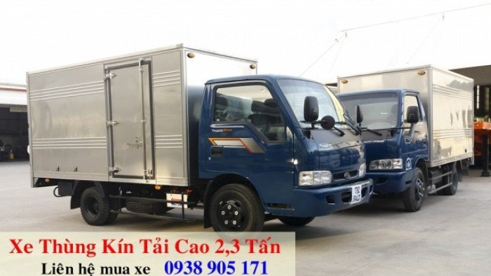 Giá xe tải Thaco K165 2,4 tấn, giá xe tải kia 2 tấn 4