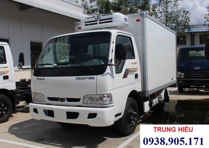 Giá xe tải Thaco K165 2,4 tấn, giá xe tải kia 2 tấn 4