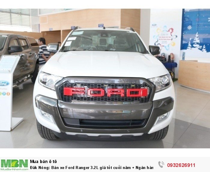 Đăk Nông: Bán xe Ford Ranger 3.2L giá tốt cuối năm + Ngân hàng 24 h