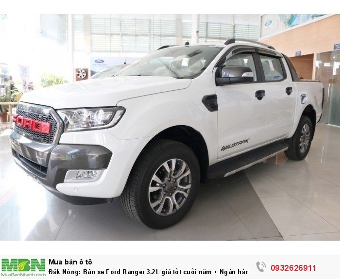 Đăk Nông: Bán xe Ford Ranger 3.2L giá tốt cuối năm + Ngân hàng 24 h