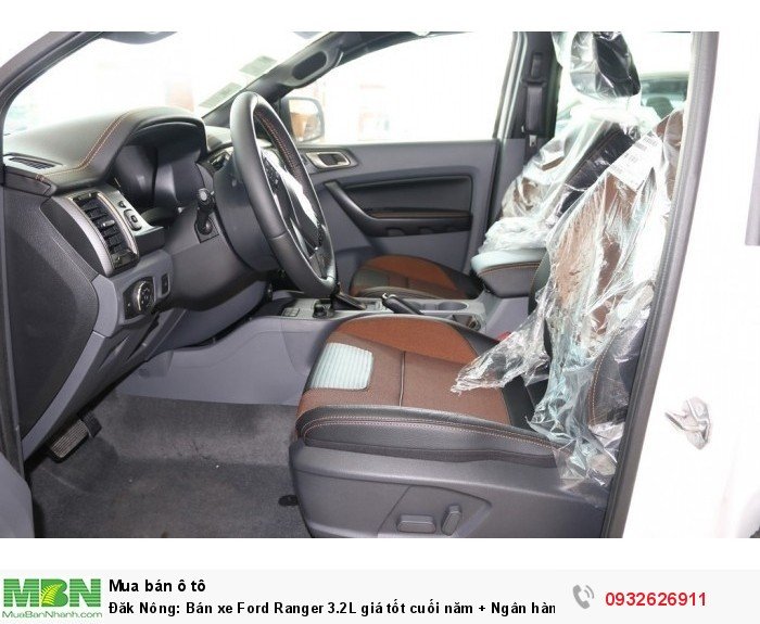 Đăk Nông: Bán xe Ford Ranger 3.2L giá tốt cuối năm + Ngân hàng 24 h