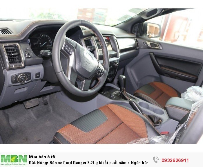 Đăk Nông: Bán xe Ford Ranger 3.2L giá tốt cuối năm + Ngân hàng 24 h