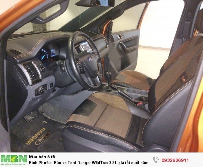 Bình Phước: Bán xe Ford Ranger WildTrax 3.2L giá tốt cuối năm + Bộ phụ kiện