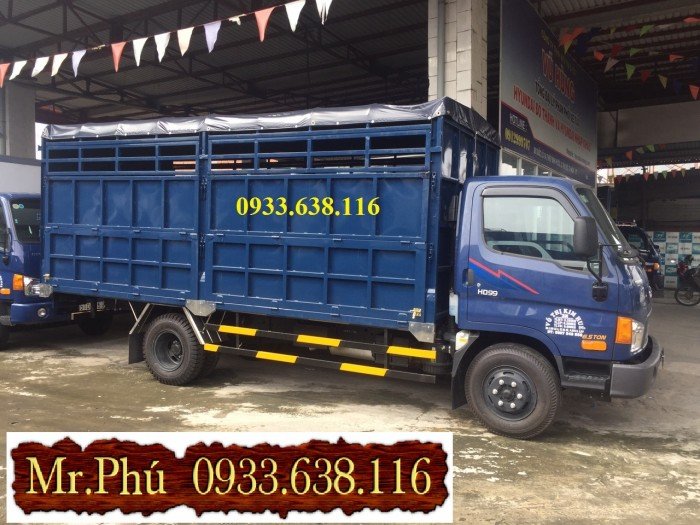 Bán xe tải hyundai HD 99 tải trọng 6,5 tấn nhập 3 cục.