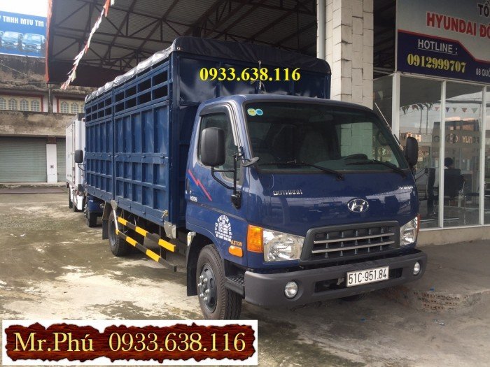 Bán xe tải hyundai HD 99 tải trọng 6,5 tấn nhập 3 cục.