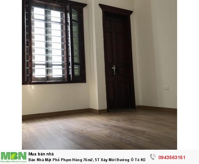 Bán Nhà Mặt Phố Phạm Hùng 76m2, 5T Xây Mới Đường Ô Tô KD Đỉnh