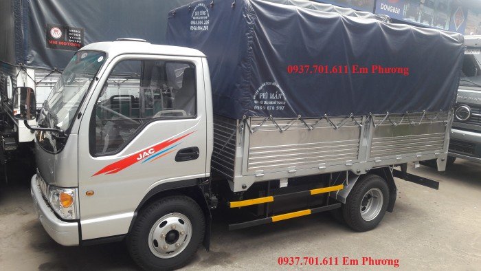 Giá xe tải jac 2,4 tấn / 2t4 / 2.4t giá rẻ vào thành phố hỗ trợ vay ngân hàng