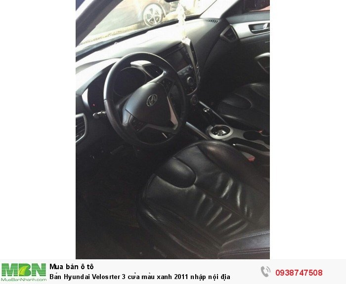 Bán Hyundai Velosrter 3 cửa màu xanh 2011 nhập nội địa