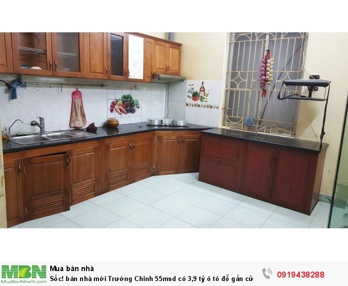 Bán nhà mới Trường Chinh 55msd có 3,9 tỷ ô tô đỗ gần cửa, cách phố 20m