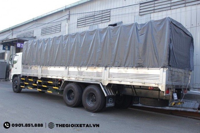 Bán Xe Tải Hino 16T/16 tấn Thùng Bạt 7m7 Giao Ngay
