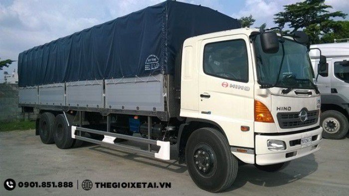 Bán Xe Tải Hino 16T/16 tấn Thùng Bạt 7m7 Giao Ngay