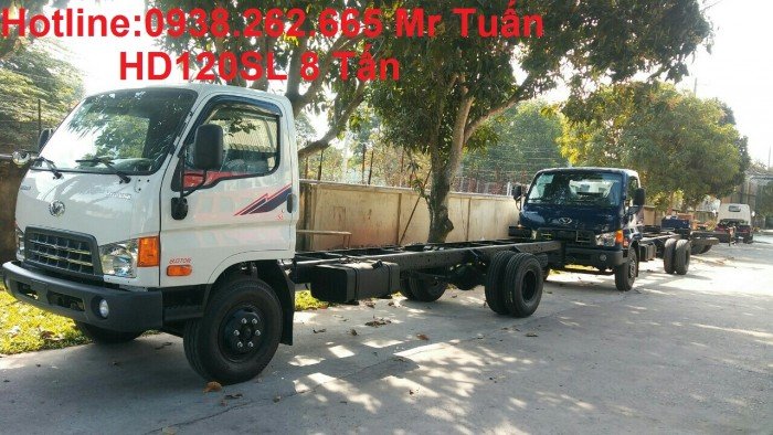 Xe tải Hyundai HD120SL thùng 6m2