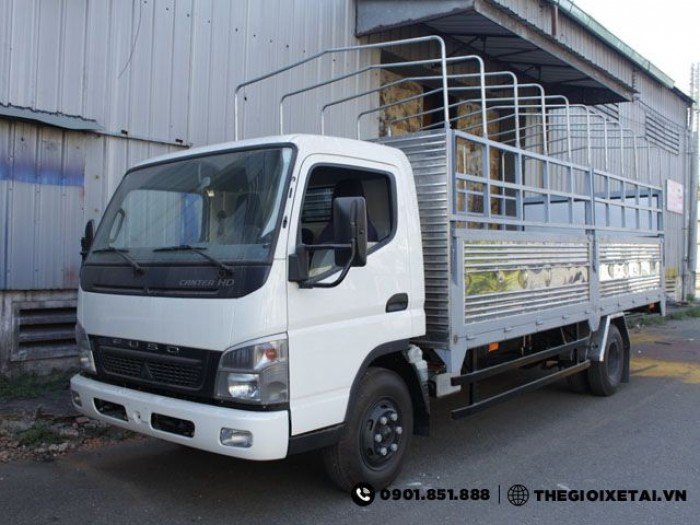 Giá Xe Tải Fuso 5T/ 5 tấn Tốt nhất, Trả trước 5% Giao xe Ngay