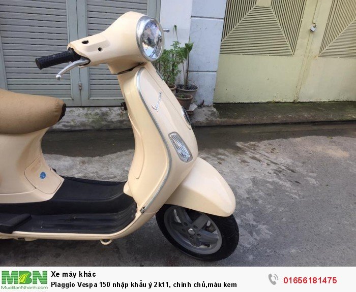 Bán xe Vespa LX 150 nhập khẩu ý màu xanh  2banhvn