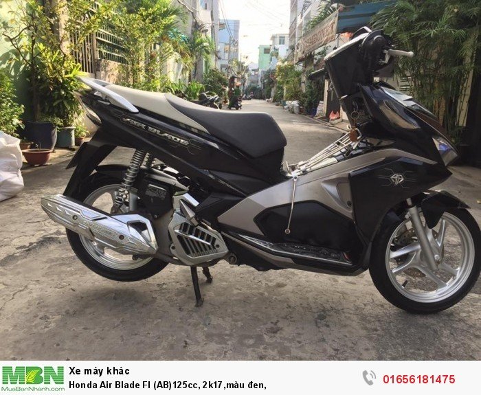 Honda Air Blade FI (AB)125cc, 2k17,màu đen,