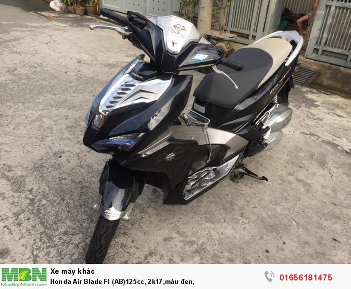 Honda Air Blade FI (AB)125cc, 2k17,màu đen,