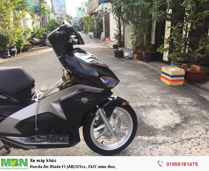 Honda Air Blade FI (AB)125cc, 2k17,màu đen,