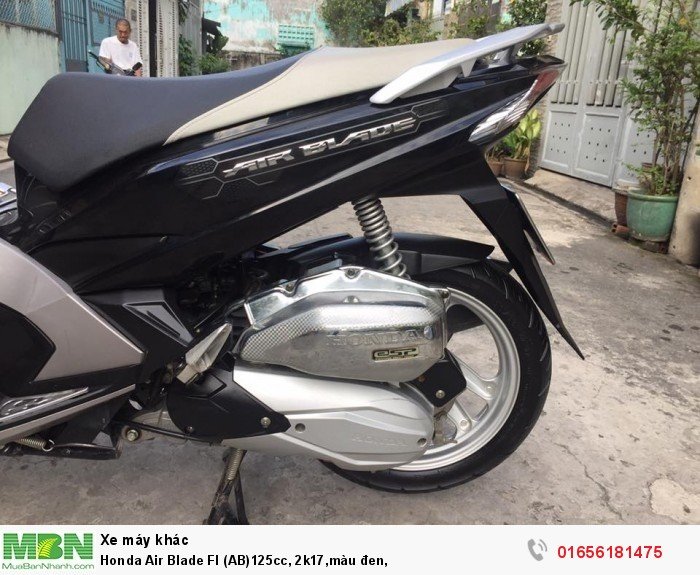 Honda Air Blade FI (AB)125cc, 2k17,màu đen,