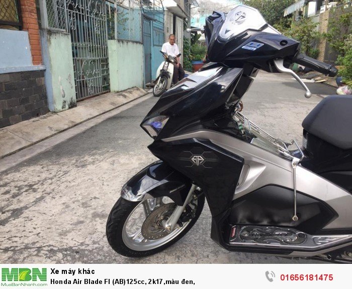 Honda Air Blade FI (AB)125cc, 2k17,màu đen,