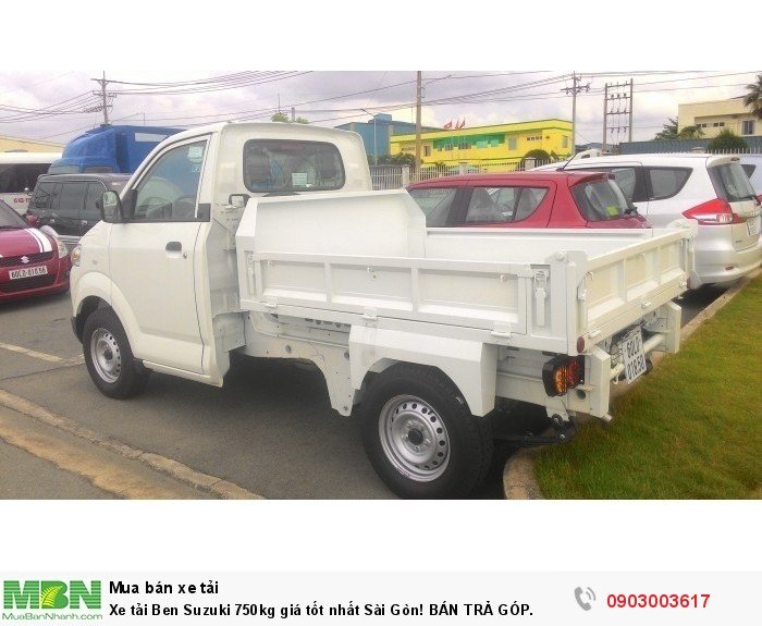 Xe tải Ben Suzuki 750kg giá tốt nhất Sài Gòn! BÁN TRẢ GÓP.