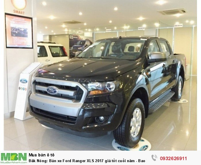 Đăk Nông: Bán xe Ford Ranger XLS 2017 giá tốt cuối năm - Bao đậu hồ sơ ngân hàng