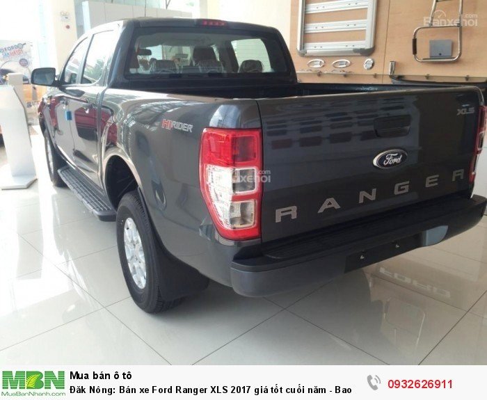Đăk Nông: Bán xe Ford Ranger XLS 2017 giá tốt cuối năm - Bao đậu hồ sơ ngân hàng