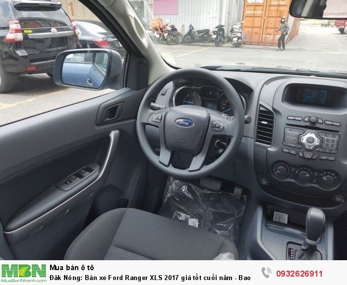 Đăk Nông: Bán xe Ford Ranger XLS 2017 giá tốt cuối năm - Bao đậu hồ sơ ngân hàng