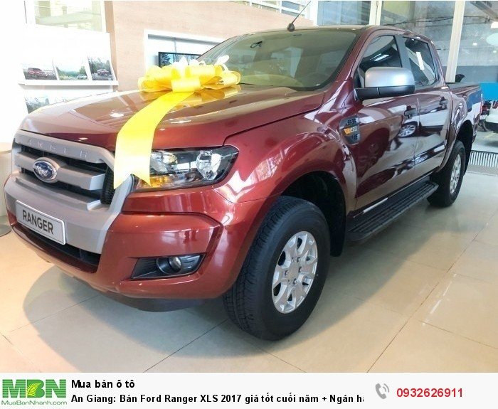 An Giang: Bán Ford Ranger XLS 2017 giá tốt cuối năm + Ngân hàng 24h