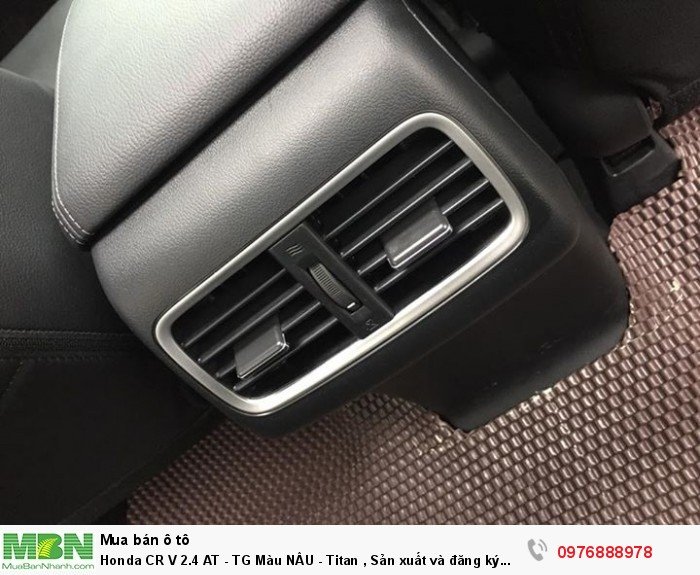 Honda CR V 2.4 AT - TG Màu NÂU - Titan , Sản xuất và đăng ký tháng 10/2017
